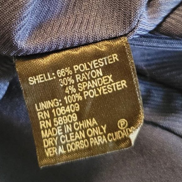 Gianni Bini Blue Fit & Flare Dress - Picture 12 of 12